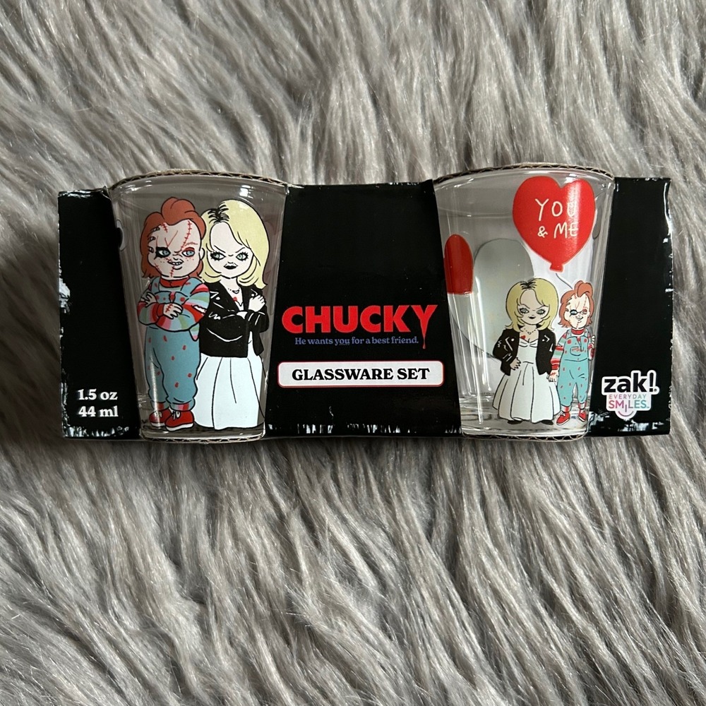 Zak!‎ Chucky Glassware Set Shot Glasses